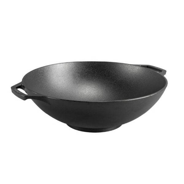 Μαντεμένιο Wok 35.5εκ.  Lodge